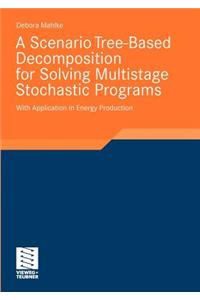 Scenario Tree-Based Decomposition for Solving Multistage Stochastic Programs