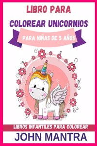 Libro para Colorear Unicornios