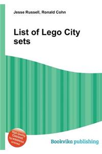 List of Lego City Sets