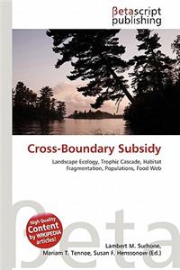 Cross-Boundary Subsidy