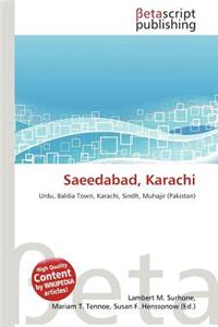 Saeedabad, Karachi