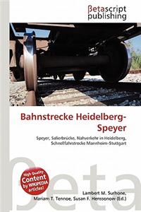 Bahnstrecke Heidelberg-Speyer