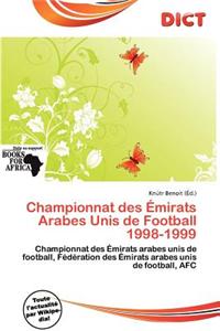 Championnat Des Mirats Arabes Unis de Football 1998-1999