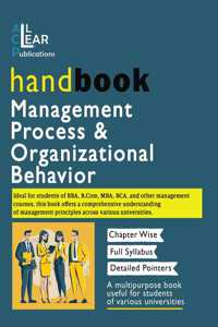 Management Process and Organizational Behavior BBA MBA BCOM BCA All Universities IPU IP University DU