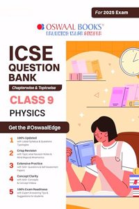 Oswaal ICSE Question Bank SOLVED PAPERS_Class 9_Physics_For Exam 2024-25
