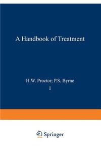 Handbook of Treatment