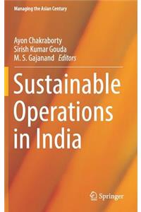 Sustainable Operations in India