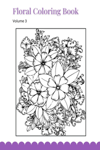 Floral Coloring Book