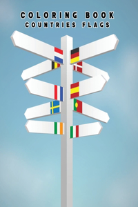 countries flags Coloring Book