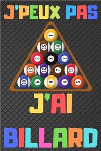 J'peux pas j'ai billard