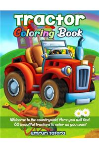 Tractor Coloring Book