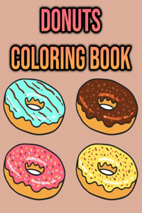 Donuts Coloring Book