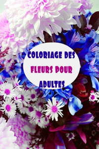 coloriage des fleurs pour adulte