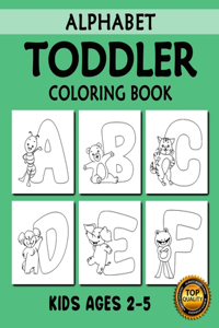 Toddler Alphabet Coloring Book