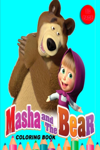 masha and the bear coloring book