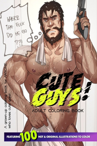 Cute Guys! Coloring Book