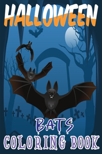 Halloween Bats Coloring Book