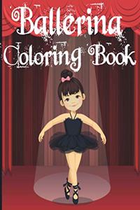 Ballerina Coloring Book