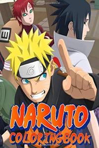 naruto coloring book