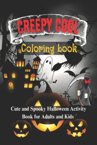 Creepy Cool Coloring Book