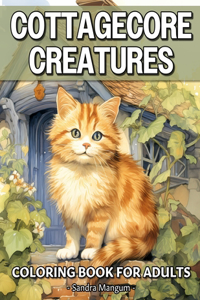 Cottagecore Creatures Coloring Book