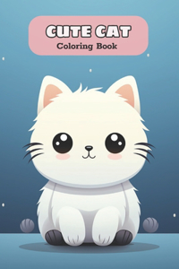 CUTE CAT Coloring book