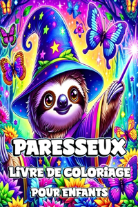 Livre de Coloriage de Paresseux pour Enfants