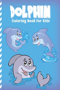 Dolphin Coloring Book