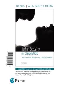 Human Sexuality in a Changing World, Books a la Carte Edition