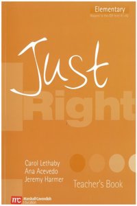 JUST RIGHT ELEM TEACHER BOOK B AME
