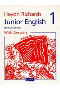 Haydn Richards : Junior English Pupil Book 1 With Answers -1997 Edition