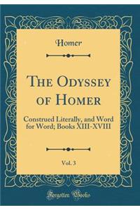The Odyssey of Homer, Vol. 3