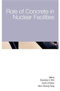 Role of Concrete in Nuclear Facilities