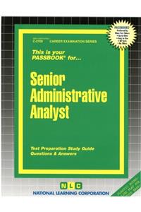 Senior Administrative Analyst