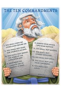 The Ten Commandments Chart