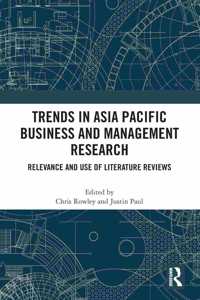 Trends in Asia Pacific Business and Management Research