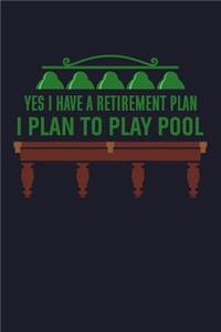 Yes I Have My Retirement Plan I Plan To Play Pool