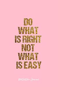 Motivation Journal