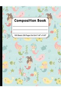 Composition Book Dot Grid