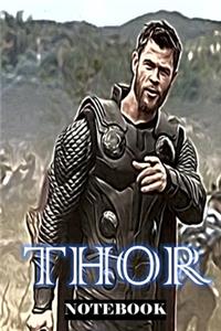 Thor: The Power of Thunder; Notebook Journal 6" x 9"