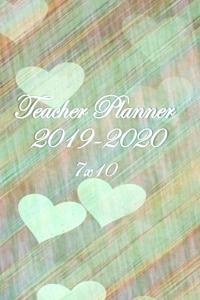 Teacher Planner 2019 - 2020 - 7 X 10