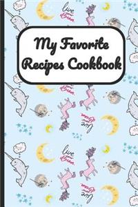 My Favorite Recipes Cookbook