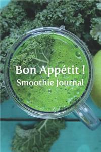 Bon Appétit ! Smoothie Journal