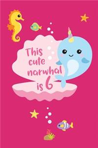 This Cute Narwhal Is 6