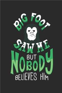 Bigfoot Saw Me But Nobody Believes Him