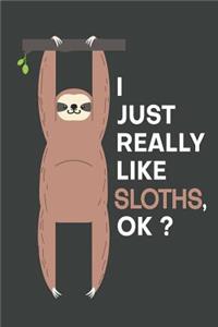 I Just Really Like Sloths, OK?