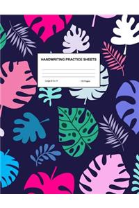 Handwriting Practice Sheets