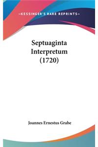 Septuaginta Interpretum (1720)