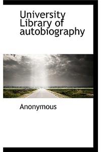 University Library of Autobiography