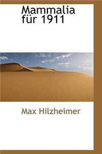 Mammalia Fur 1911